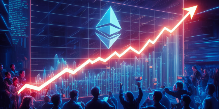 Ethereum podría llegar a USD 7,600 próximamente, copiando a XRP